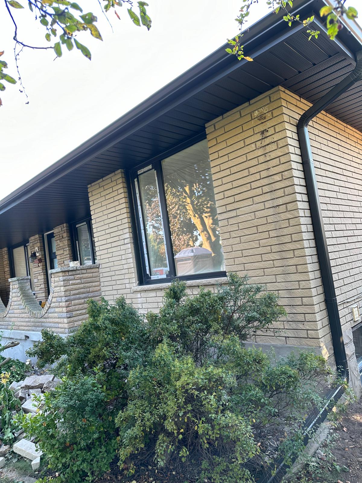 Before exterior renovation