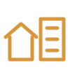 Residential and commercial renovations icon